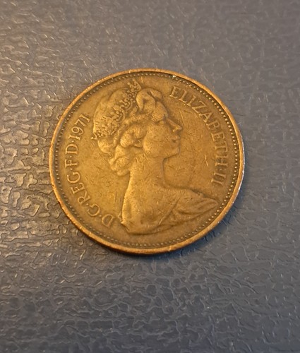 1971 new pence coin - 1971,