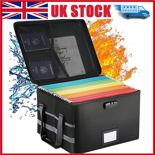 Fireproof document box with - fireproof,