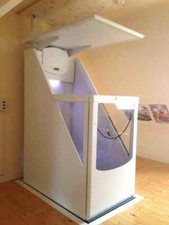 Reconditioned through floor home lift wheelchair lift Wessex VM36