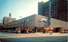 Greyhound Bus Terminal Chicago Illinois Vintage Postcard  C13