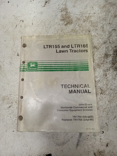 John deere ltr155 - john, ltr166
