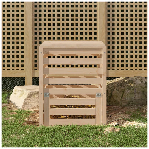 Wooden composter natural pine - composter,