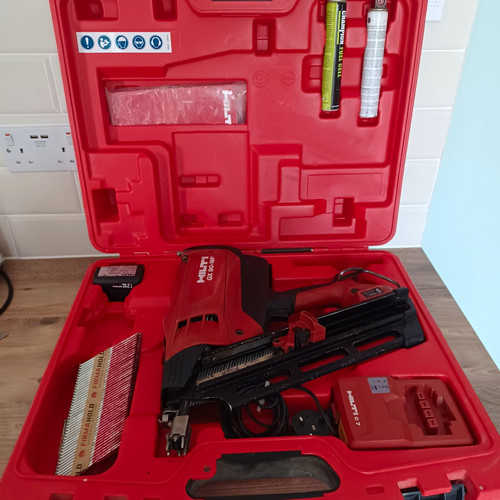 Hilti hybrid nail gun - hilti,