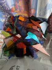 Stained Glass Offcuts Suitable