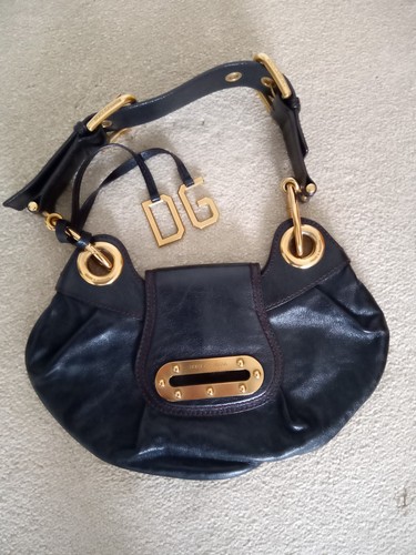 Dolce gabbana black leather - gabbana,
