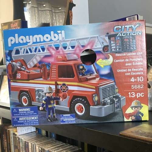 Playmobil fire engine truck - fire,