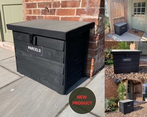 Delsafe black parcel delivery - black,