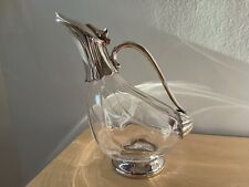 Silver Plated & Crystal Glass