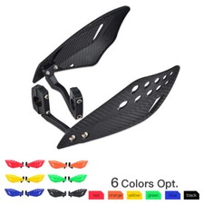 Mortorcycle 7/8'' Handguard Brush Bar End Protector Shield Pit Dirt Bike ATV MX