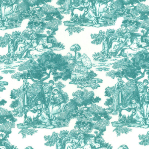 Toile french theme - theme, patterned