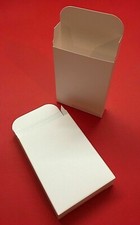 Playing Card box ~~  Plain white ~~ 90 x 65 x 19mm 