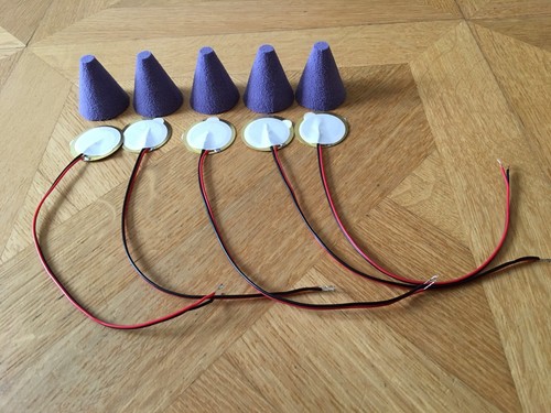 Electric drum trigger cone - trigger,