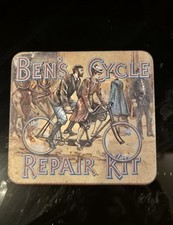 Vintage BEN'S Cycle Tin Empty