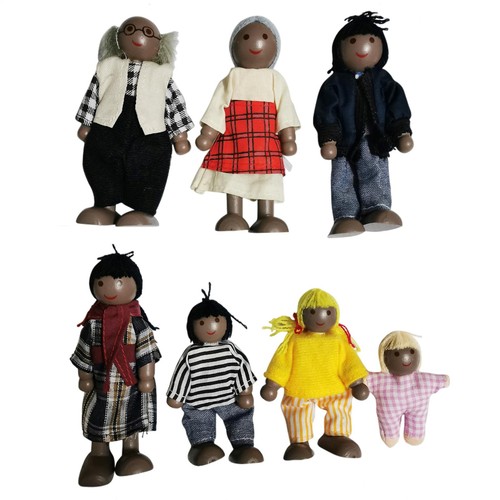 Wooden poseable dolls an - wooden, as