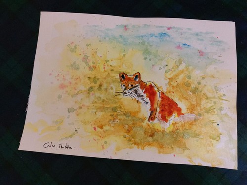 Original watercolour painting - original,