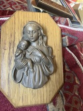 Vintage Wall Plaque Religious