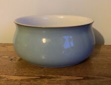 Denby Colonial Blue Large Fruit Bowl/Serving Bowl 20cm