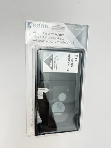 Konig vhs cassette adapter - konig,