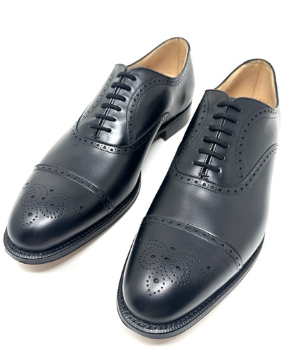 Church black leather - black,