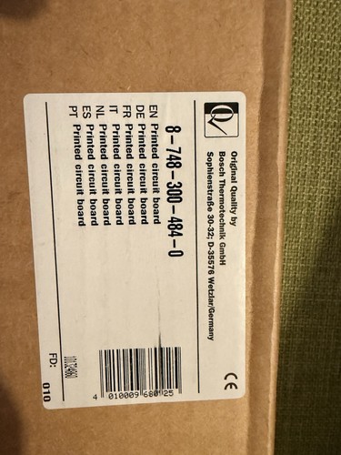 Worcester greenstar pcb - greenstar,