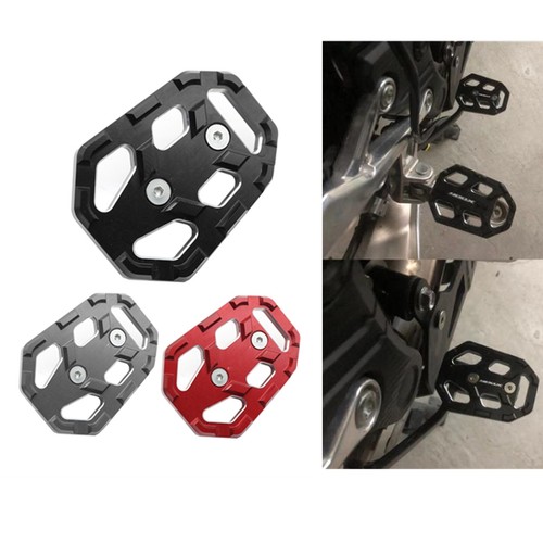 Titanium rear foot brake pedal - titanium,