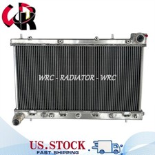 2Rows ALUMINUM RADIATOR FOR 2003-2005 2004 SUBARU FORESTER 2.5L H4 TURBO AT MT