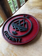 Adidas Spezial | CP Company  | Sign | Logo | Mancave | Bedroom | 22cm x 22cm