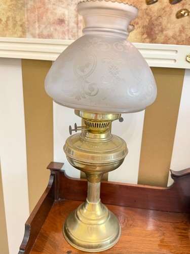 Brass victorian oil - victorian,