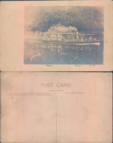 Steam boat lake - boat, a