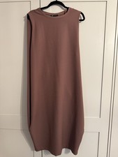 Zara Ladies Brown Pink Midi
