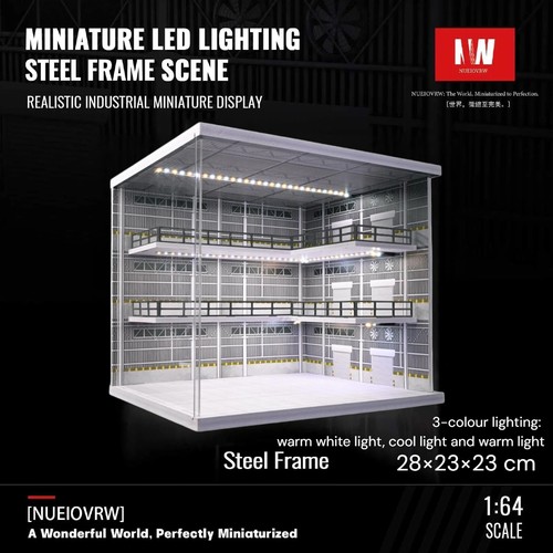 Diorama diecast garage - diorama,