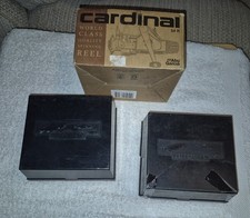 3 x Empty reel boxes for