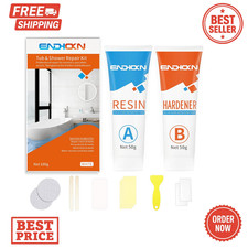 Bath Repair Kit White Endhokn