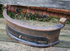 Vintage Cast Iron fire Ash