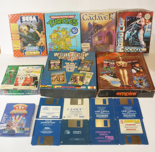 Job lot amiga - of, and