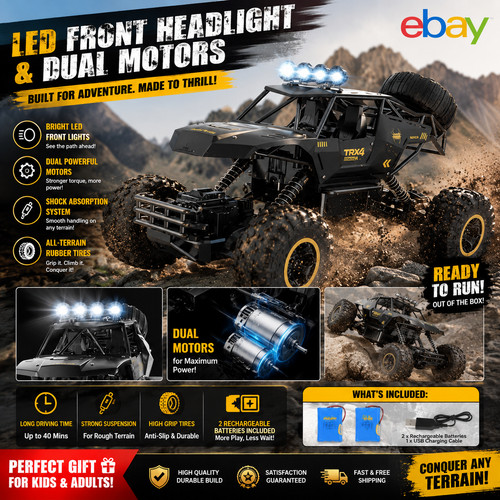 Rock crawler 4wd - rc, off