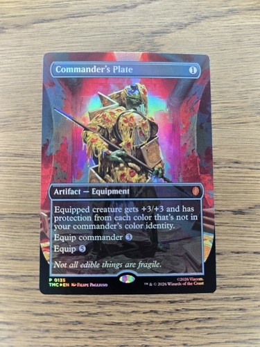 Commander plate pizza - commander's,