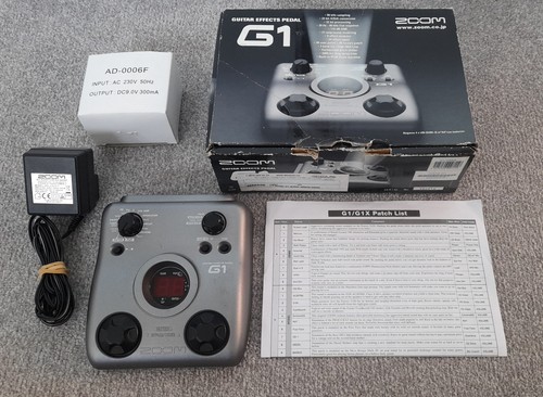 Zoom guitar effects pedal - g1,