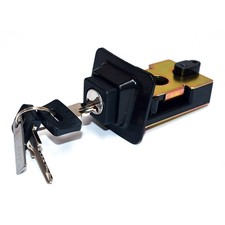 BLACK SADDLE LOCK CPL. for