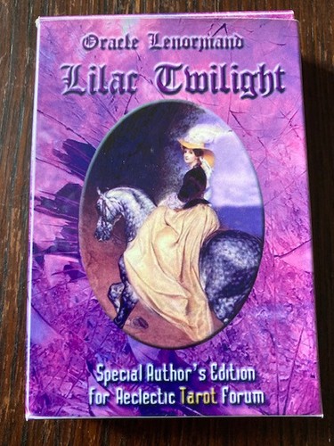 Lilac twilight lenormand - lilac, by
