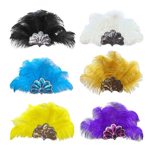 Feather headdress costume - feather,