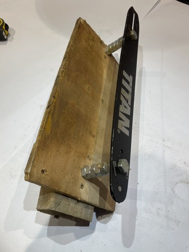 Titan chainsaw slab mill - , rail
