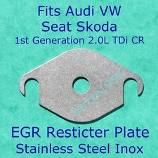 EGR valve restrictor block