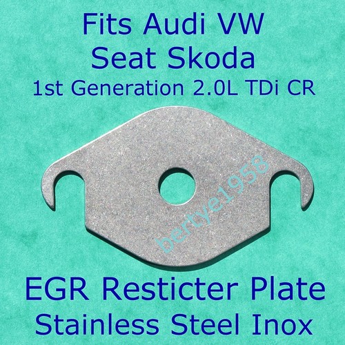 Egr valve restrictor - restrictor, block