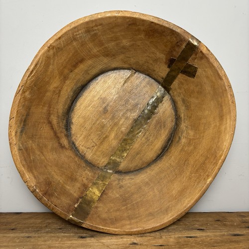 Vintage wooden dough - wooden,