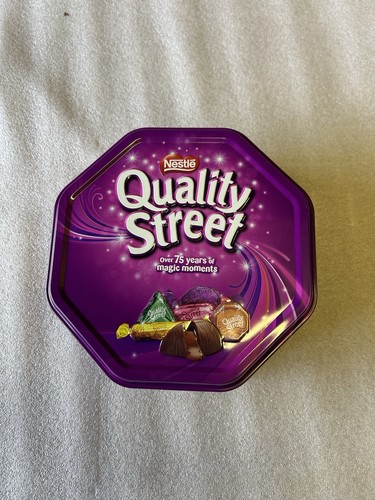 Years quality street tin - of,