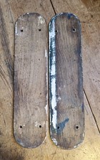 Pair Original Reclaimed Wooden