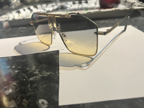 Rimless rectangular sunglasses - rectangular,