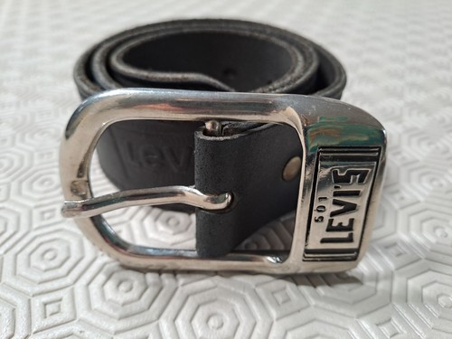 Levi 501 leather belt - levi's, 33"