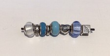 Genuine Lovelinks 8 Charm Blue